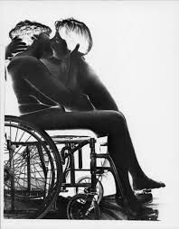Woman in Wheelchair with Able-Bodied Lover by Tee
