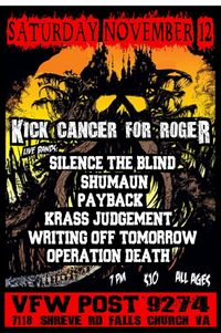 Kick Cancer for Roger (Benefit Show)