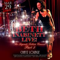 Guest Artist on Beth Inabinett Live!  The Legends Tribute Concert Part 2