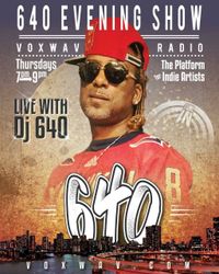 Guest on The 640 Evening Show on Voxwav Radio