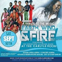 Supporting Vocalist with the Brencore Allstars Band’s Tribute to the Music of Earth, Wind & Fire