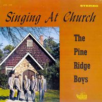 Singing At Church by Pine Ridge Boys Quartet