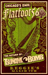 Flatfoot 56 annul big home show for St. Patrick's day Celebrations. 
