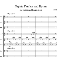 Orphic Fanfare and Hymn for Brass and Percussion