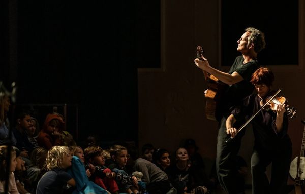 a performance for norwegian children
