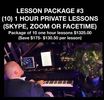 Package 3 (10 one hour private lessons via Skype/Zoom/Facetime)