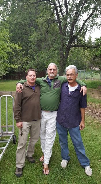 John, Johnny and Tom at KFOK concert in the Park May 2018
