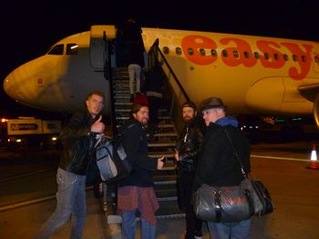 Boarding the plane to Holland (2015)
