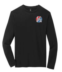 Long Sleeve T-Shirt Black with "1/2 Step" logo