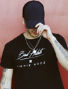 RICHIE NUZZ - BLACK BAD HABITS T-SHIRT