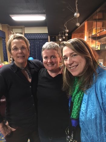 With Mary Gauthier and Beth Nielsen Chapman in Nashville
