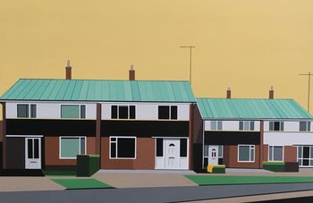 89 Hawkins Road. Acrylic on board. 60cm x 40cm
