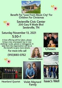 Benefit Singing for Love From Music City 