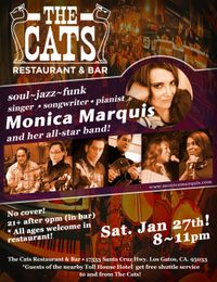 Monica Marquis Band performs at The Cats