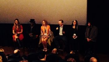 The panel of experts at the 20 feet from Stardom event.
