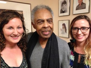 Diana and Maya with The Legendary Gilberto Gil!!
