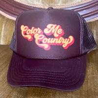 Color Me Country Trucker Hat