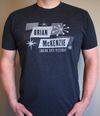 Mens T-Shirt: Looking Over Yesterday, Midnight Navy