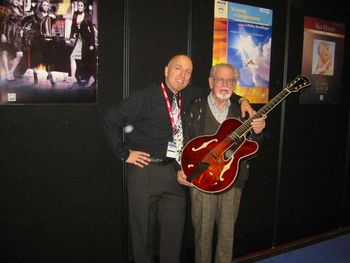 Gary w/ jazz great Jimmy Wyble
