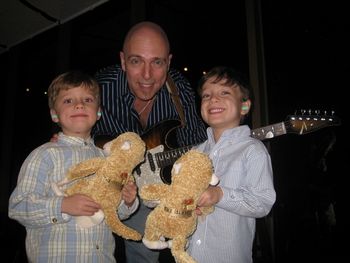 Gary & his boys pre show Newport Beach California January 2008.
