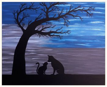 Lost Then Found - 16 x 20 - Created for the silent auction at the APA! No-Kill Anniversary Party
