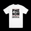PHENOM's White logo T-Shirt