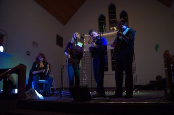 A heartfelt song with Raven Road at the Art Sanctuary

