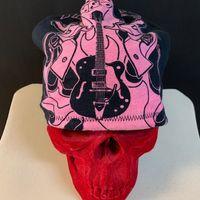 Head Gear Beanie Pinky Guitar