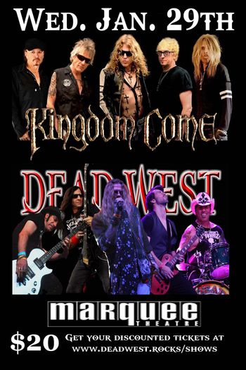DEAD WEST with Kingdom Come
