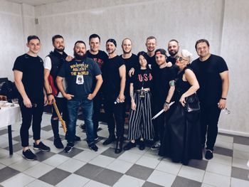 Backstage in Kharkov, Ukraine - 2019
