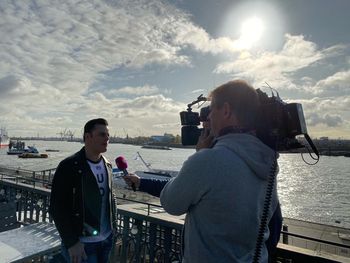 Interview in Hamburg, Germany - 2019
