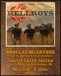 The HELLROYS w/ Douglas McArthur at Turtle Creek Tavern