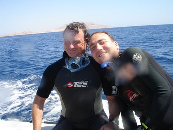 "ON THE RIB" . . . To my favourite dive site in the red sea, and the wreck of Giannis D
