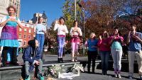 Flash Mob for Transgender Day of Remembrance