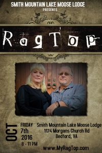 RagTop at Smith Mountain Lake Moose Lodge