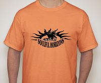 Official Soulful Horizons T - Shirt Orange