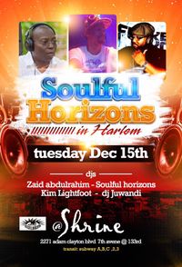 Soulful Horizons in Harlem @ Shrine NYC
