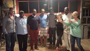 20 Summers, Provincetown cast: Marcel Spears, Brandon Hall, Kellie Overbey, Jean Remy Monnay with the Elone Family
