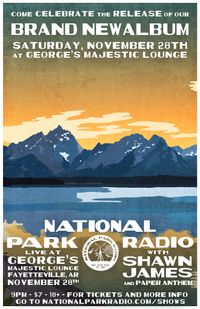 National Park Radio CD Release Show w/ Shawn James, and Paper Anthem