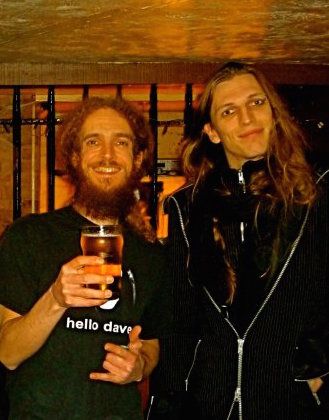 With Guthrie Govan
