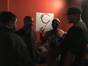 Rell, King Malachi, Ron Royal just building
