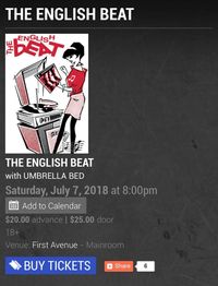 ENGLISH BEAT WITH UMBRELLA BED