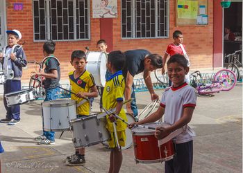 Happy Drumming In Tocancipá
