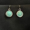 Swirl drop earrings - various stones