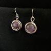 Swirl drop earrings - various stones