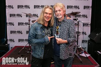 With Jon Anderson of Yes
