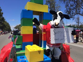 CFA COW on the KZ float
