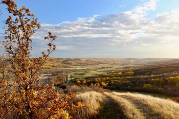 Qu'Appelle Valley Golden Hour in the Fall
