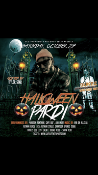 Padison Fontaine Halloween Pardi hosted by Tyler Star