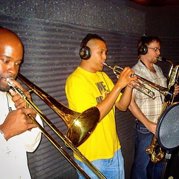 Recording Horns at Miami Beat Wave
